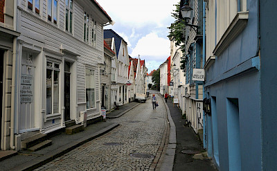 Cobblestone streets in Bergen. Norway. Flickr:Juan Antonio Segal