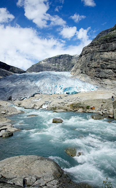Glacier hiking Jostedalsbreen in Norway. Flickr:Karen Blaha 