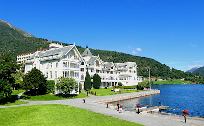 Hotel Kvikne in Balestrand, Norway. 
