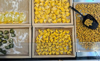 Fresh pasta in Bologna, Italy. Unsplash@Nik F