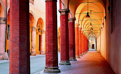 Portici de Bologna, Emilia-Romagna, Italy.