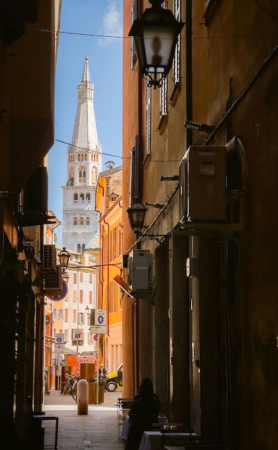 Streets of Modena, Italy. Unsplash@Grigorii Shcheglov