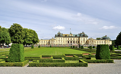 Drottningholm Palace is the private residence of the Swedish Royal Family in Stockholm, Sweden. Photo via TO