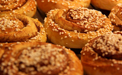 Finnish cinnamon buns.