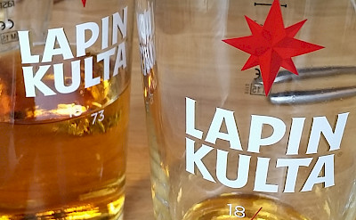 Lapin Kulta is a local Finnish beer. Flickr:daniel julia lundgren