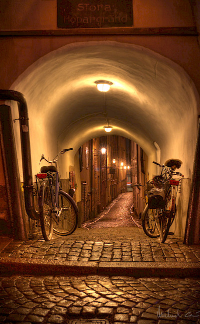 Bike rest in Stockholm, Sweden. Flickr:Michael Caven