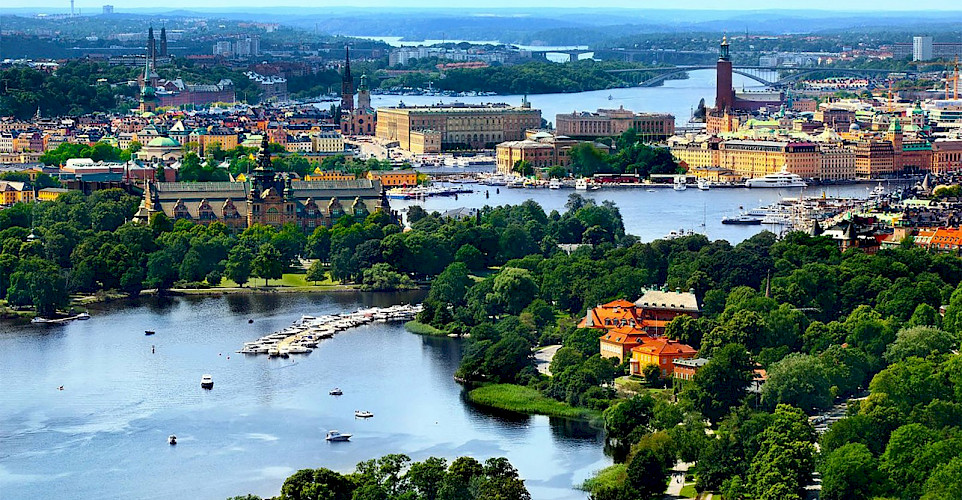Beautiful Stockholm, Sweden.