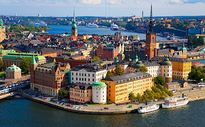 Overlooking Stockholm, Sweden.