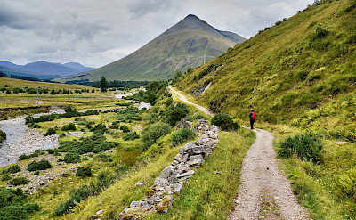 Hiking towards Bridge of Orchy in Scotland. Flickr:Tatters 
