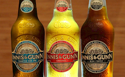 Innis & Gunn, great local Scottish beers. Flickr:Rory