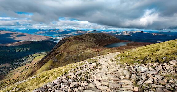 Pathway to Ben Nevis, Fort William, Scotland. Unsplash:Migle Siauciulyte