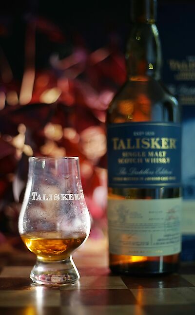 Talisker Scottish whisky. Unsplash:Noe TCHAGASPANIAN