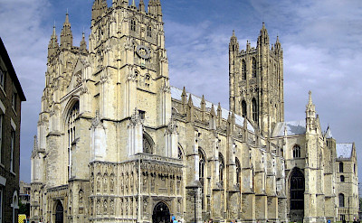 Canterbury Cathedral is a UNESCO World Heritage Site in England. Creative Commons:Hans Musil 