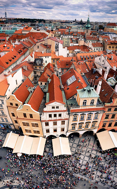Overlooking Prague, Czech Republic. Flickr:Amirappel