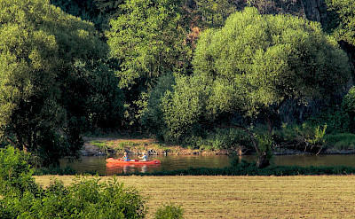 Canoeing on Sázava River near Prague, Czech Republic. Flickr:Jan Fidler