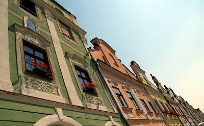 Gorgeous gables in Telc, Moravia, Czech Republic. Flickr:Donald Judge
