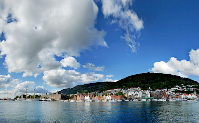 View of Bryggen in Bergen, Norway. CC:Pssmidi