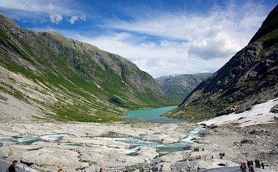 Glacier hiking at Jostedalsbreen, Norway. Flickr:Karen Blaha 61.630912, 6.926422