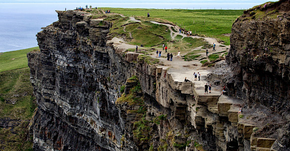 Cliffs of Moher in County Clare, Ireland. Flickr:David Lee