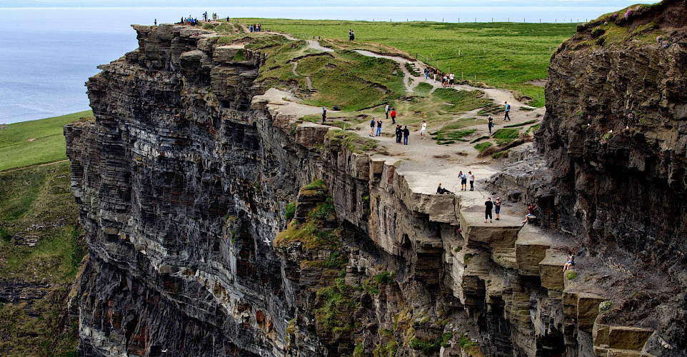Cliffs of Moher in County Clare, Ireland. Flickr:David Lee