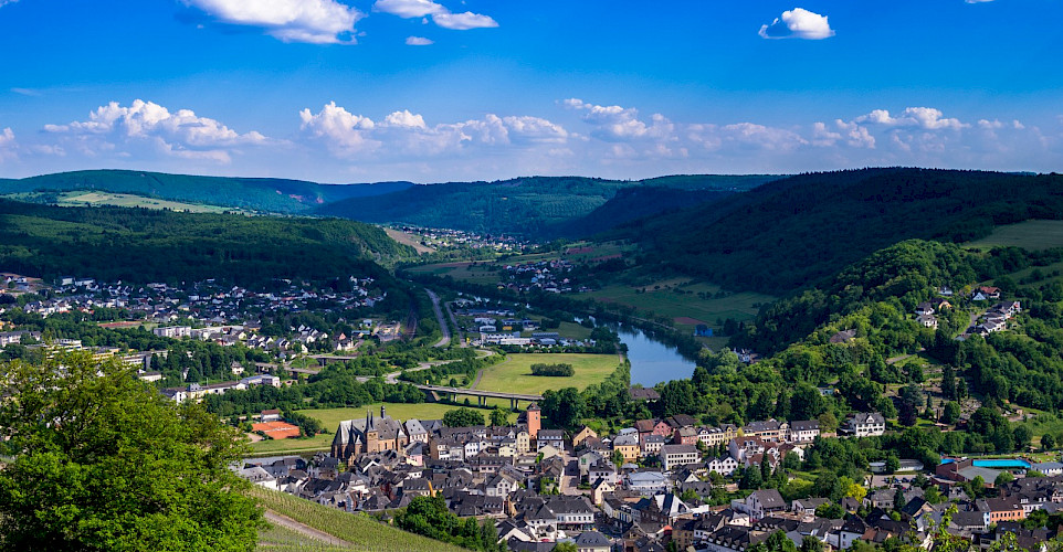 Saarburg Valley in Germany. Flickr:Gilbert Sopakuwa 