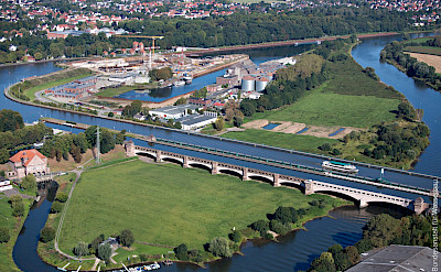 Bremen to Minden overview in Germany. Flickr:BAE Bundesanstalt