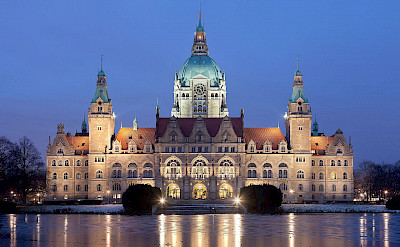 Neues Rathaus in Hannover, Germany. Creative Commons:Thomas Wolf 