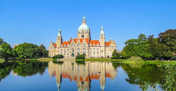 Neues Rathaus in Hannover, Germany. Flickr:Kiefer 52.372958, 9.743156