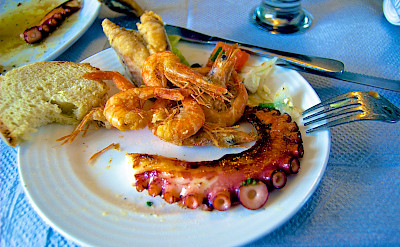 Fresh seafood in Crete, Greece. Flickr:Ben Ramirez