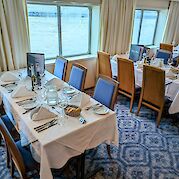 Dining area | SE-Manon | Bike & Boat Tour