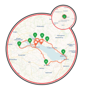 Lake Constance - Highlights & Hinterland Map