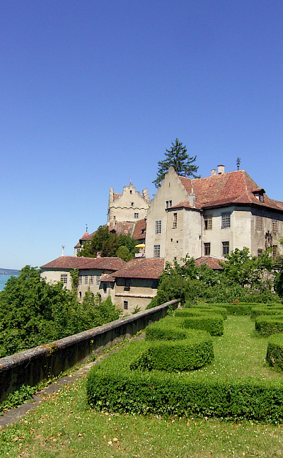 Castle in Meersburg (the Alte Burg) on Lake Constance in Germany. © TO
