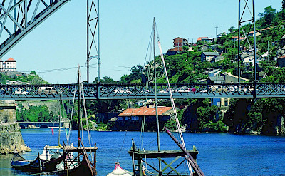 Boats on the Douro River in Portugal. © TO