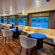 Comfortable lounge area | Serena | Bike & Boat Tour