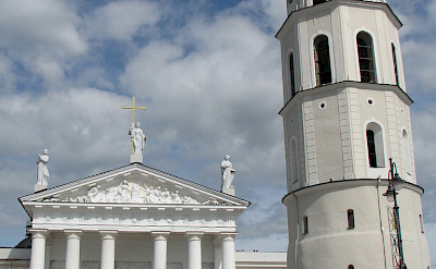 Bell Tower at Vilnius Cathedral in Belarus. Flickr:Chris Price