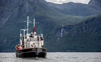 The fully renovated HMS Gåssten - Western Fjords Norway Bike & Boat Tour 62.368335, 6.163083