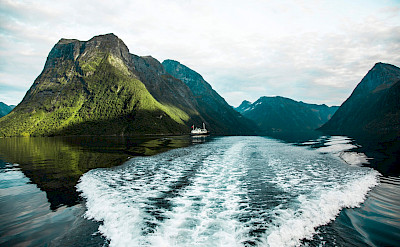 Leaving a trail on the Western Fjords Norway Bike & Boat Tour