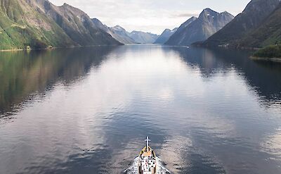 Ariel view | Gåssten | Bike & Boat Norway Fjords Tour