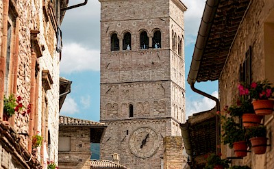 Tower in Assisi, Italy. Unsplash@Niels Baars
