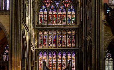 Metz Cathedral in France. Flickr:x1klima