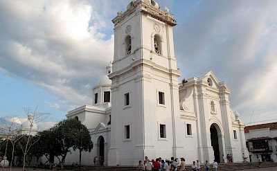 Cathedral of Santa Marta in Colombia. CC:Lombana