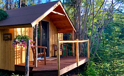 Cabin lodge in Kenai, Alaska. 