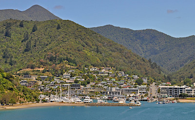 Picton in Marlborough, New Zealand. Flickr:Harshil Shah