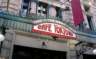 The famous Café Tortoni in Buenos Aires, Argentina. Flickr:Diego Torres Silvestre