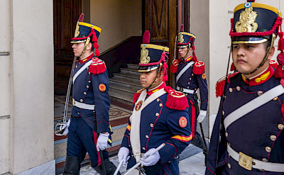 Color guard in Buenos Aires, Argentina. Flickr:Steven dosRemedios