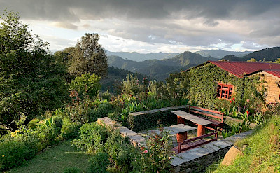 View, Itmenaan Estate, Kumaon region, India 