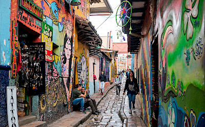 La Candelaria in Bogotá, Colombia. Flickr:Pedro Szekely