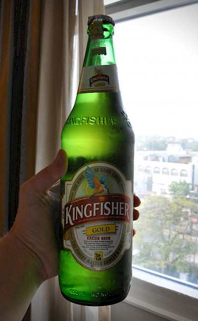 Kingfisher beer in India. Flickr:Sarah Sampsel