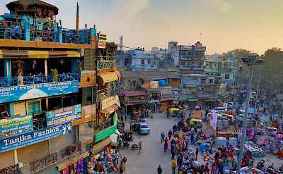 Paharganj District in New Delhi, India. Flickr:Andrzej Wrotek