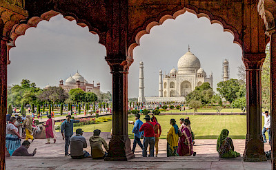 Taj Mahal in Agar, India. Flickr:Steven dosRemedios 